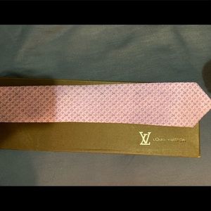 Louis Vuitton Silk Tie (Purple Monogram) F/W 2017